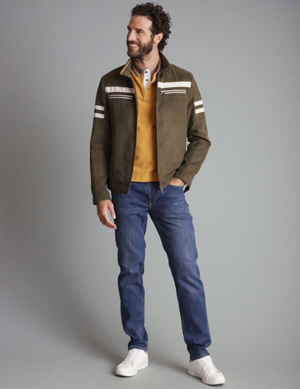 blouson green baracci