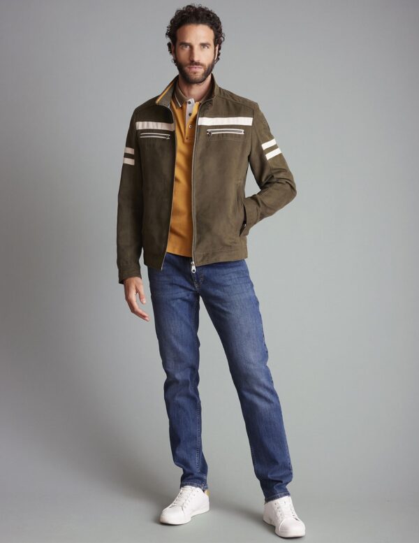 blouson green baracci