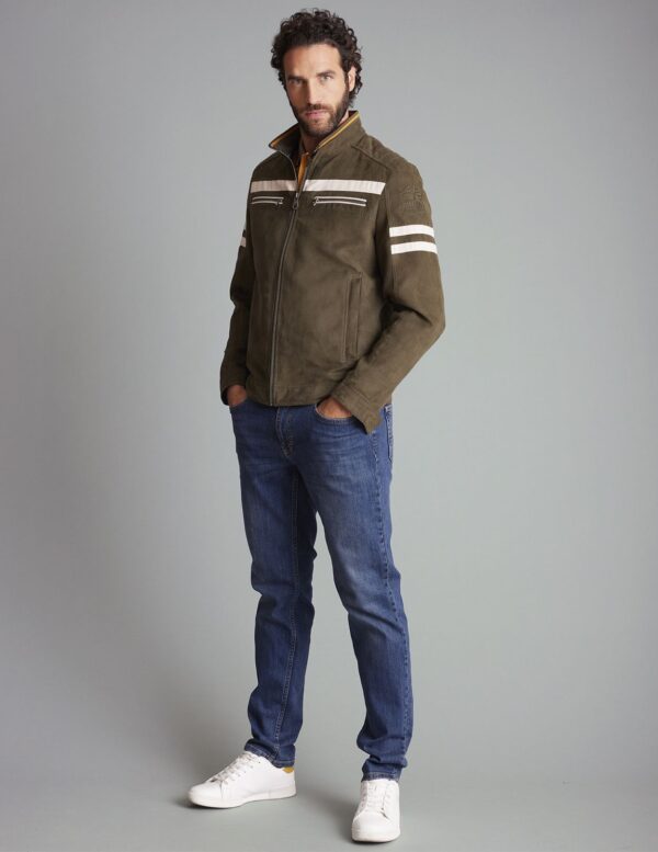 blouson green baracci