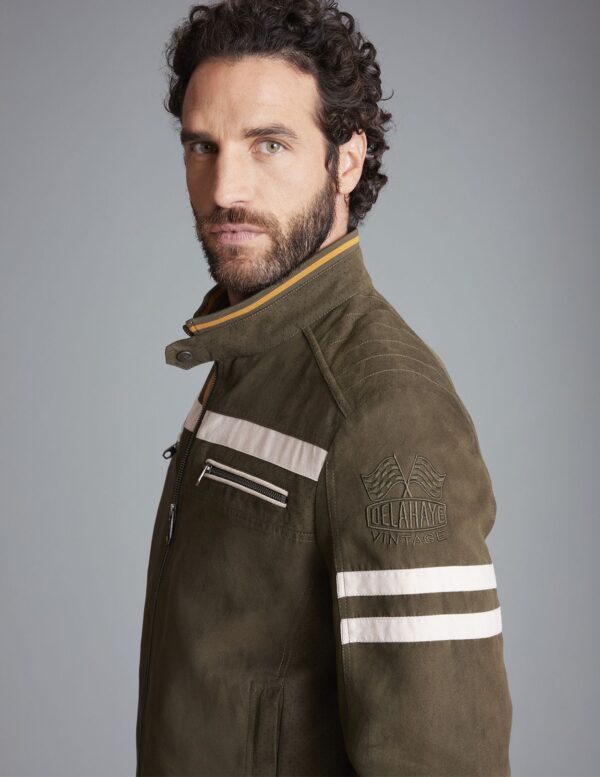 blouson green baracci