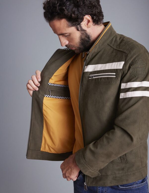 blouson green baracci