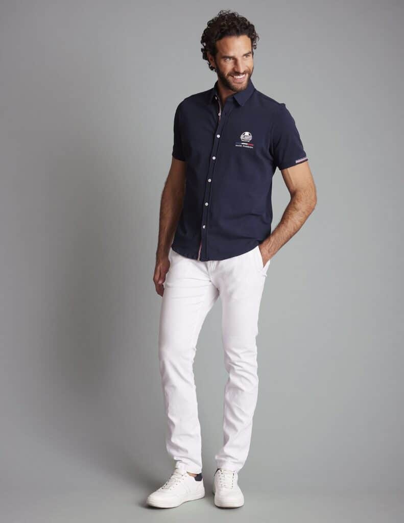 chemise navy campitellu