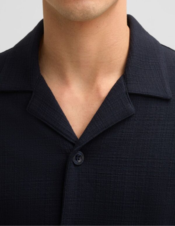 chemise en jersey filip navy