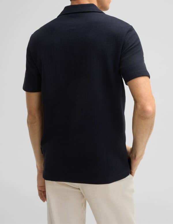chemise en jersey filip navy