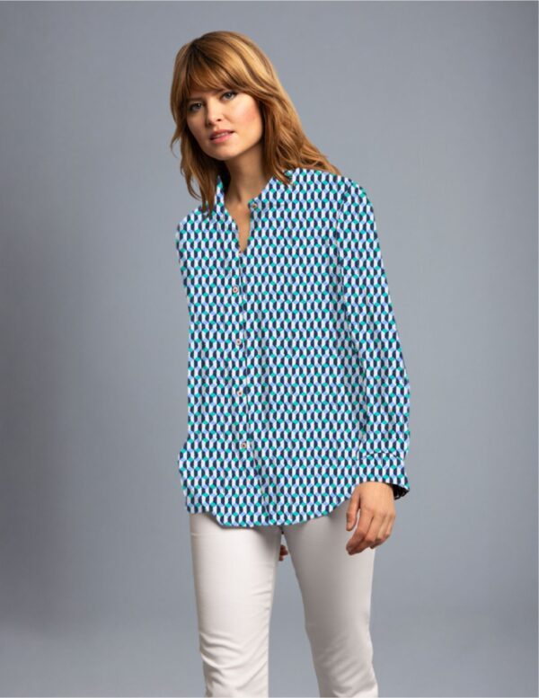 chemise navy chanfi
