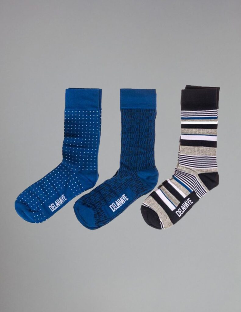 coffret chaussettes outremer