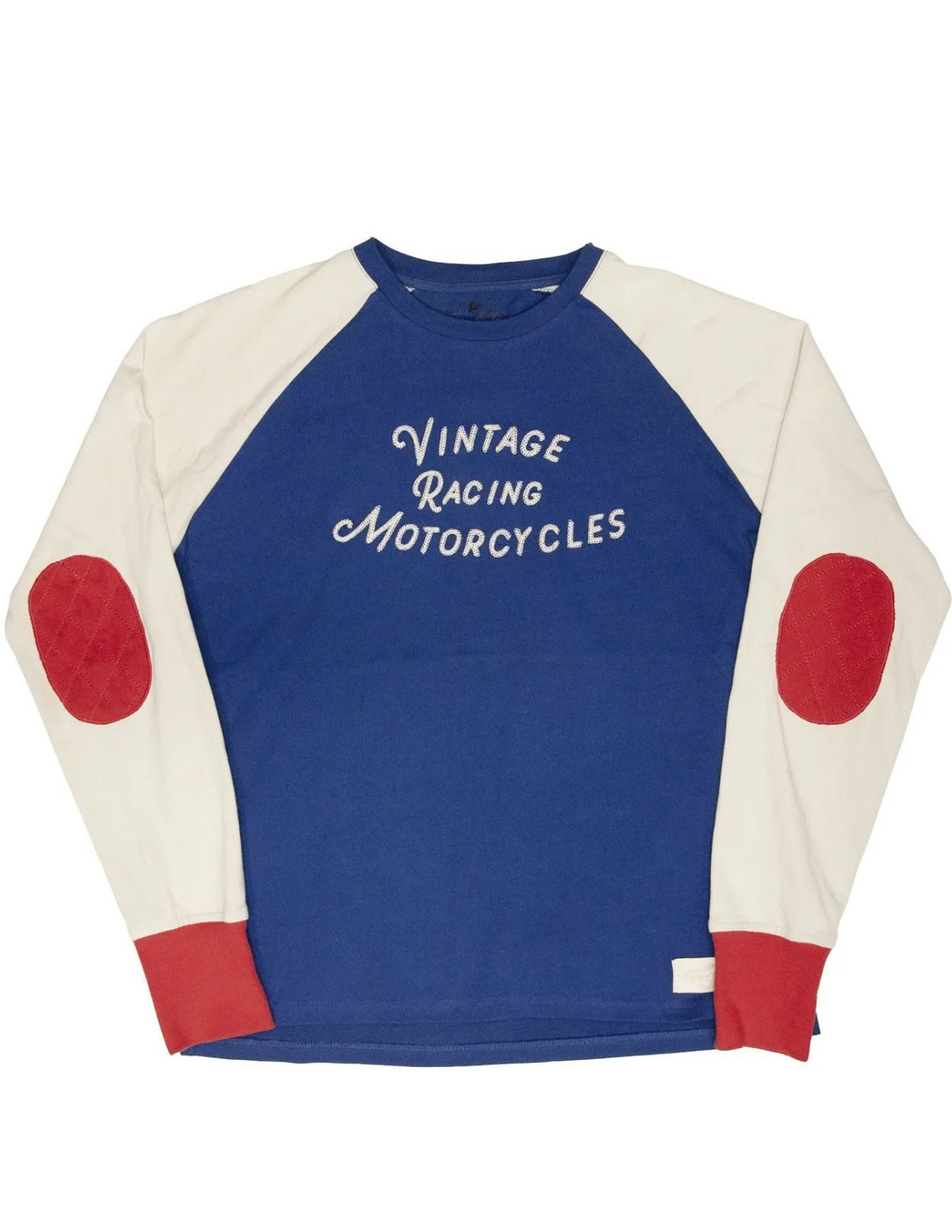 trophy ls tee dark red black