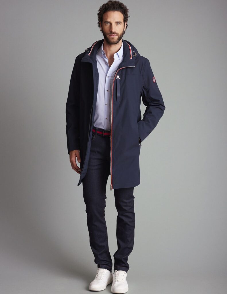 impermeable navy vanona