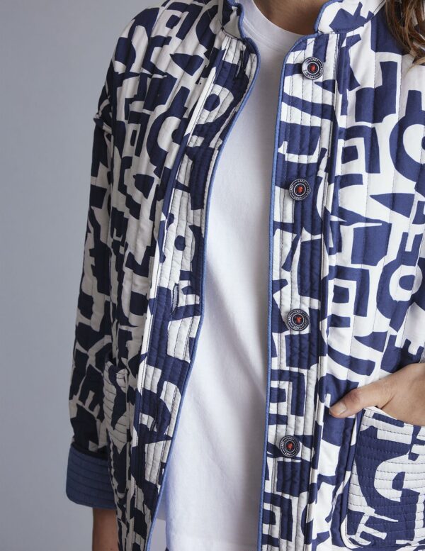 veste vertbois navy