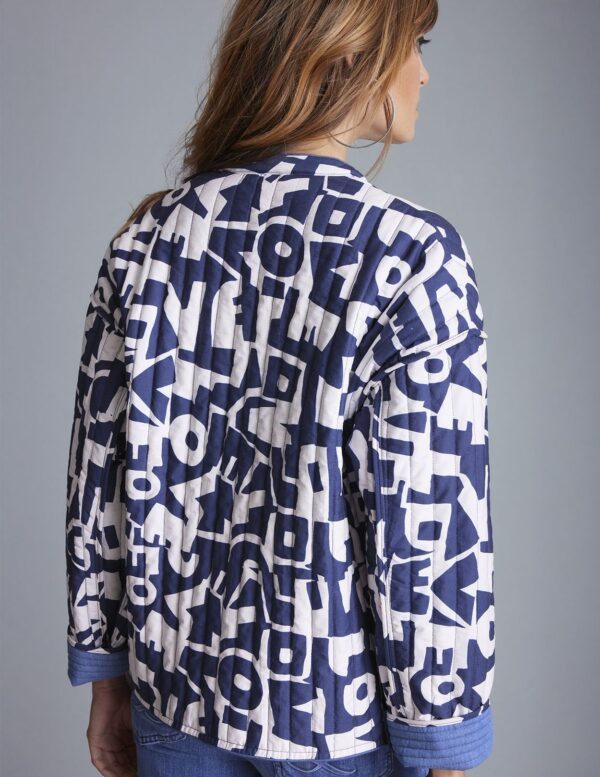 veste vertbois navy